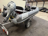 Gala - a330l - rib boot - 20 pk honda - incl atlanta trailer - afbeelding 16 van  31