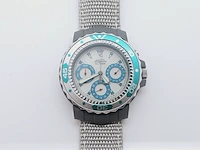 Galanti chronograaf herenhorloge - oud juweliersvoorraad - afbeelding 4 van  10