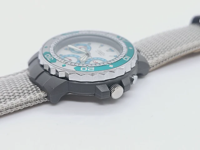 Galanti chronograaf herenhorloge - oud juweliersvoorraad - afbeelding 9 van  10