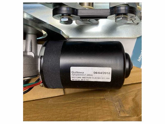 Gallinea medium duty windscreen wiper motor 24v sp32 ll 80 a sc - afbeelding 4 van  6