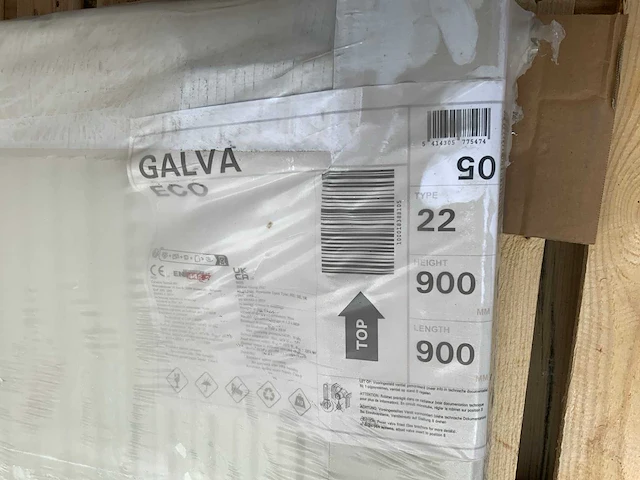 Galva eco 22 900 900 radiator - afbeelding 3 van  4