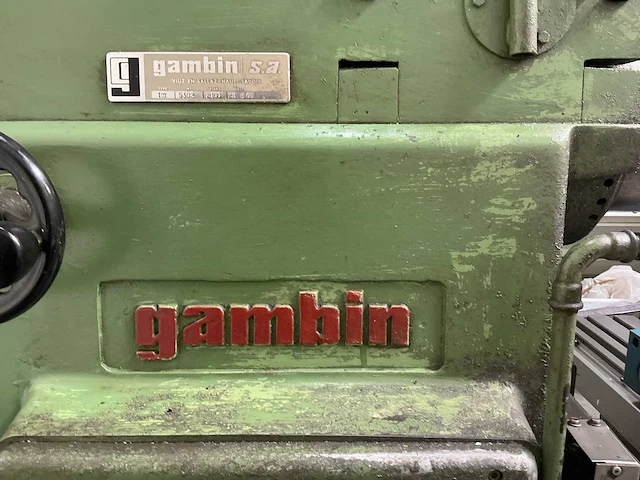 Gambin - 1m - universal milling machine - 1963 - afbeelding 17 van  21