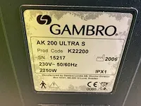 Gambro ak 200 dialyse ultra apparatuur (5x) - afbeelding 80 van  81