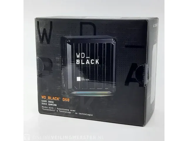 Game dock western digital black, wd black 50 game dock - afbeelding 1 van  9