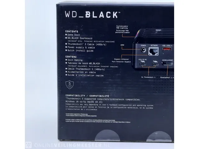 Game dock western digital black, wd black 50 game dock - afbeelding 7 van  9