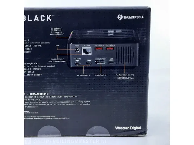 Game dock western digital black, wd black 50 game dock - afbeelding 8 van  9