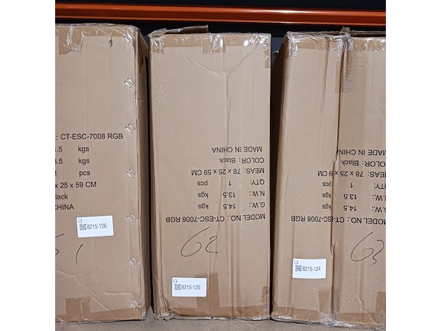 Gamestoel rgb led, 2025 - afbeelding 2 van  2