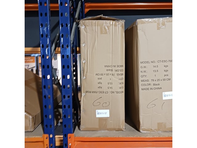 Gamestoel rgb led, 2025 - afbeelding 2 van  2