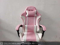 Gamestoel verstelbaar, roze, 2024 - afbeelding 1 van  7
