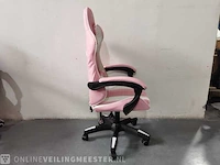 Gamestoel verstelbaar, roze, 2024 - afbeelding 3 van  7