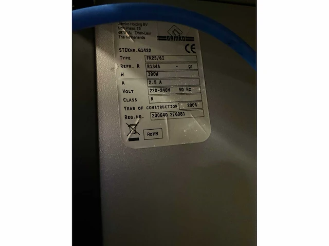 Gamko - fk25/6i - fustenkoeling met tapzuil - afbeelding 8 van  18