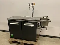 Gamko gm/22 fustenkoeler met tap- en lekblad - afbeelding 1 van  9