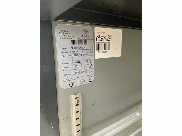 Gamko rvs glasdeurkoeling - afbeelding 5 van  6