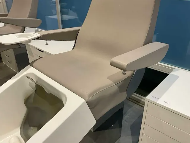 Gamma & bross streamline pipeless pedicurestoel - afbeelding 4 van  10