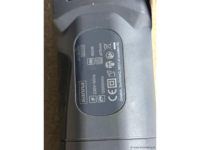 Gamma haakse slijper 562991 - afbeelding 3 van  3