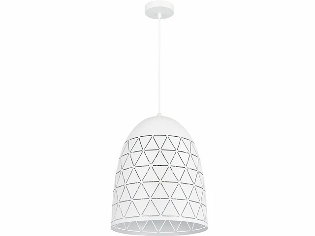 Gamma hanglamp evy wit 30 cm - afbeelding 1 van  2