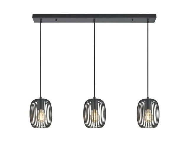 Gamma hanglamp nikki zwart 13,5 cm - afbeelding 1 van  1