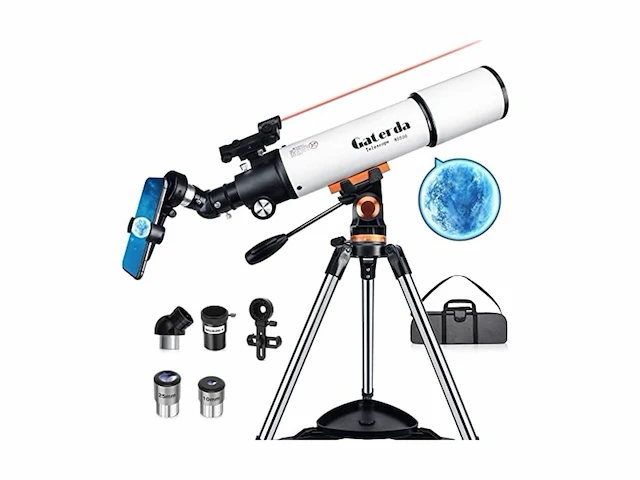 Gangerda-telescoop 80 mm diafragma500 mm brandpuntsafstand wit - afbeelding 1 van  1