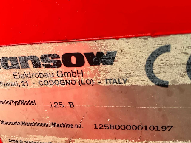 Gansow 125b zitveegmachine - afbeelding 5 van  13