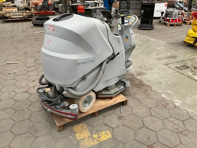 Gansow ct160 veegmachine - afbeelding 3 van  8