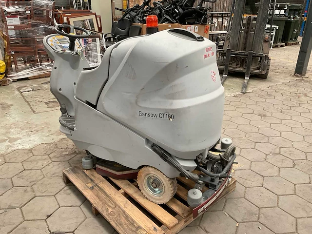 Gansow ct160 veegmachine - afbeelding 4 van  8