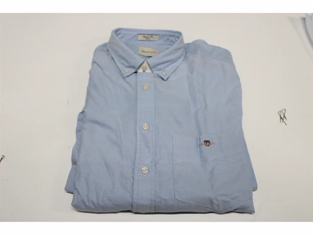 Gant casual hemd lange mouw blauw regular fit oxford xxl - afbeelding 2 van  3
