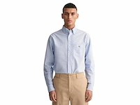 Gant reg oxford overhemd voor heren lichtblauw xl - afbeelding 1 van  6