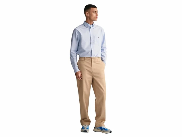 Gant reg oxford overhemd voor heren lichtblauw xl - afbeelding 2 van  6
