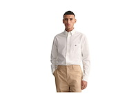 Gant regular fit oxford overhemd l wit - afbeelding 3 van  4