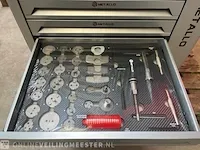 Garage 4xl gereedschapswagen gevuld 10/10 metallo, meta-10hs10g, bouwjaar 2023 - afbeelding 12 van  18