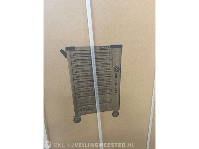 Garage 4xl gereedschapswagen gevuld 10/10 metallo, meta-10hs10g, bouwjaar 2023 - afbeelding 16 van  18