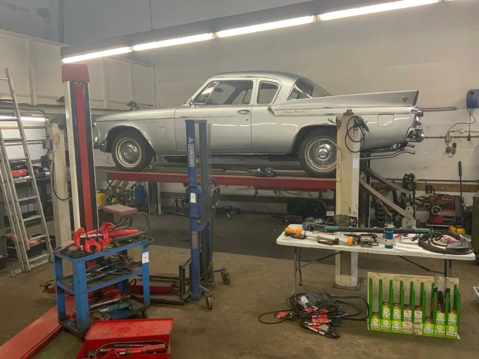 Garage equipment en gereedschap