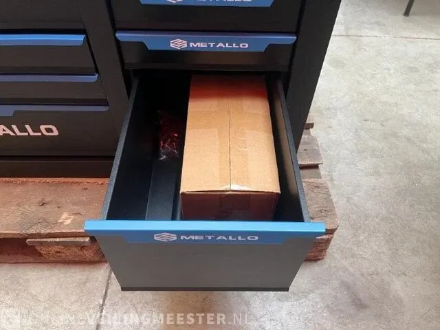 Garage gereedschapswagen gevuld 12 laden metallo, bouwjaar 2023 - afbeelding 7 van  15