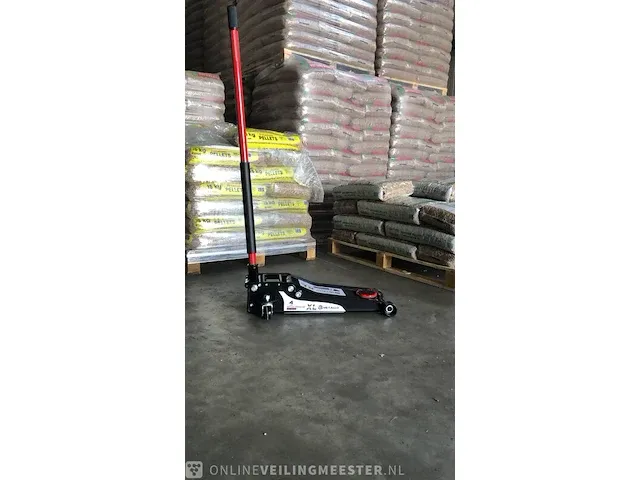 Garage krik 4 ton metallo, 4 ton garage krik, zwart - afbeelding 1 van  3