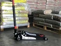 Garage krik 4 ton metallo, 4 ton garage krik, zwart - afbeelding 1 van  3