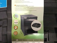 Garantia garten - thermo-wood 600 liter. - 2x compostbak. - afbeelding 3 van  4
