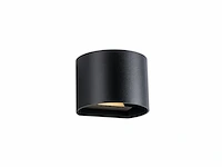 Garden lights: goura wandlamp 12 volt zwart - afbeelding 1 van  2