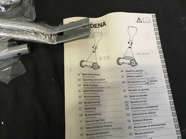 Gardena - 400 c - grasmaaier - afbeelding 3 van  4