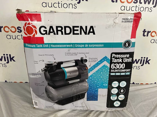 Gardena hydrofoorpomp 6300 silentcomfort - afbeelding 2 van  2