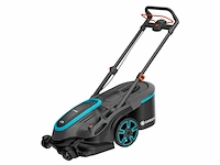 Gardena powermax duo accugrasmaaier, 46/36 v, dubbel lemmet, 2 accu's p4a 4,0 ah - afbeelding 1 van  3