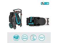 Gardena powermax duo accugrasmaaier, 46/36 v, dubbel lemmet, 2 accu's p4a 4,0 ah - afbeelding 2 van  3