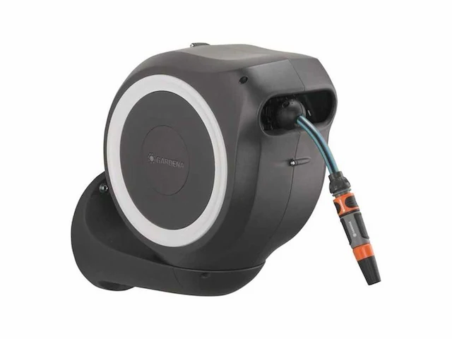 Gardena wandslangenbox rollup s - slanghouder - 15 meter - ø 11 mm - afbeelding 1 van  2