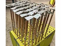 Gardenline talen tools dubbele tuinhak 3 tands met steel (38x) - afbeelding 2 van  4