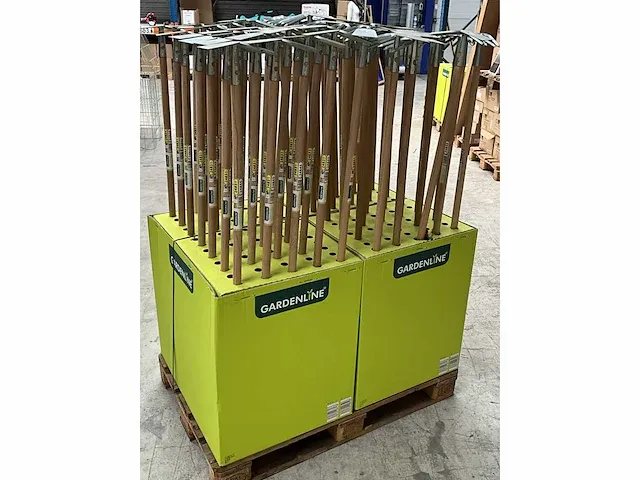 Gardenline talen tools dubbele tuinhak 3 tands met steel (70x) - afbeelding 1 van  4