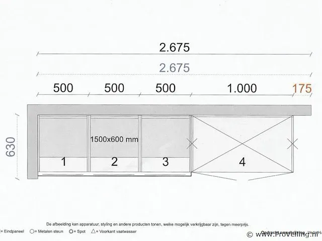 Garderobemeubel - 250x204cm - afbeelding 8 van  9