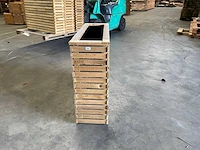 Garlux bloembak geïmpregneerd vuren 100x30x80 cm - afbeelding 5 van  8