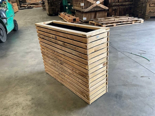 Garlux bloembak geïmpregneerd vuren 100x30x80 cm - afbeelding 6 van  8