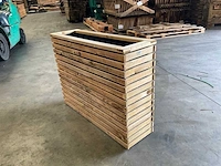 Garlux bloembak geïmpregneerd vuren 100x30x80 cm - afbeelding 6 van  8