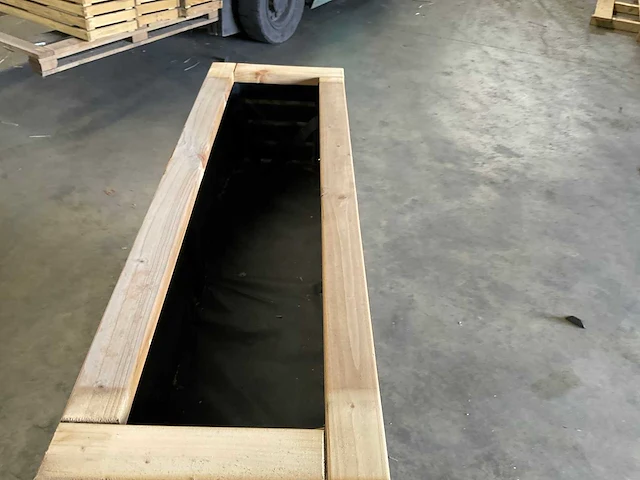 Garlux bloembak geïmpregneerd vuren 100x30x80 cm - afbeelding 7 van  8