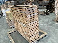 Garlux bloembak geïmpregneerd vuren 120x40x105 cm - afbeelding 3 van  5